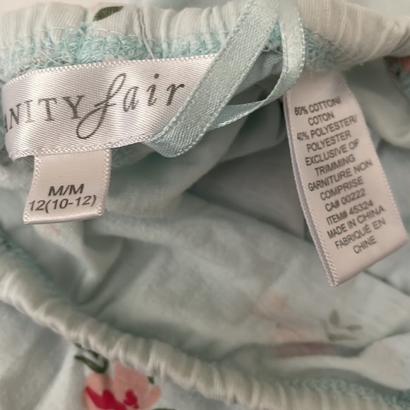 Vanity fair short sleeve pyjamas tie waist size M 10-12. Good used condition. - Picture 9 of 15